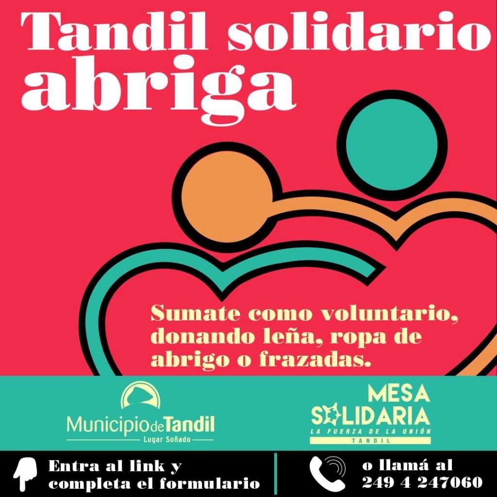 Comienza una nueva edición del programa "Tandil solidario Abrigra"