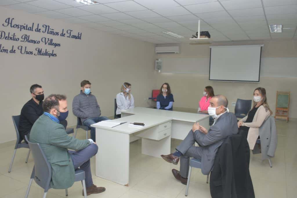El Sistema Integrado de Salud Pública recibió una importante donación del banco Galicia