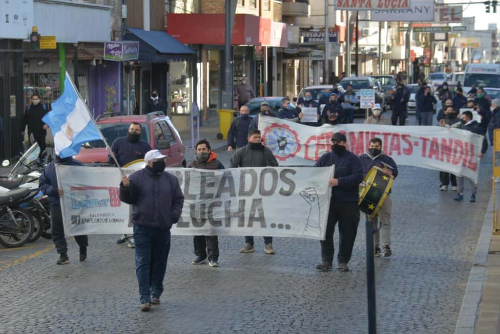 Empleados de Loimar volvieron a la calle para manifestarse