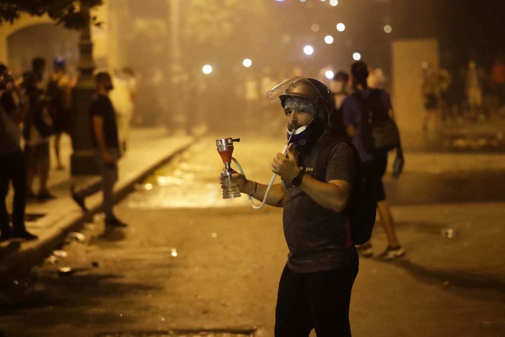 Nuevos enfrentamientos entre la policía y manifestantes se produjeron en el Líbano