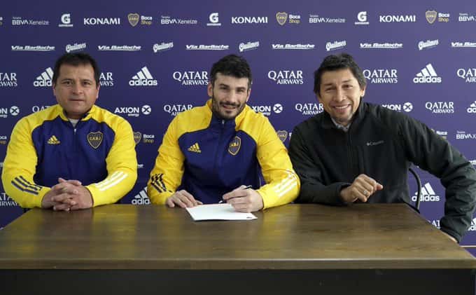 Javier García firmó y tendrá otro paso por Boca