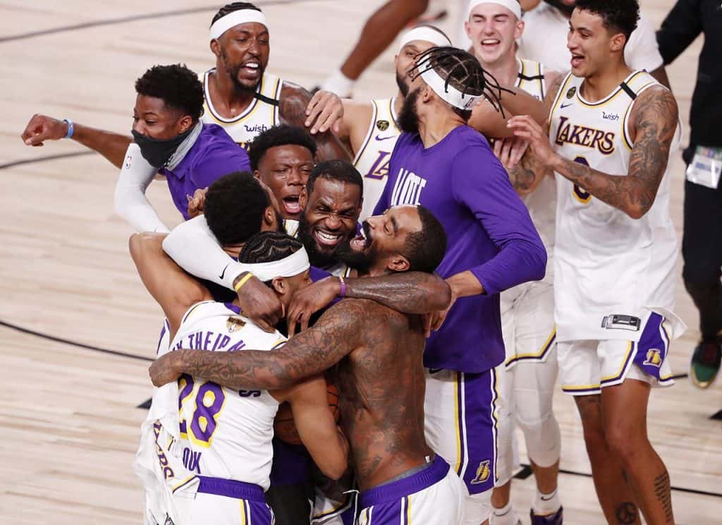 Los Lakers gritaron su 17mo. título de campeón