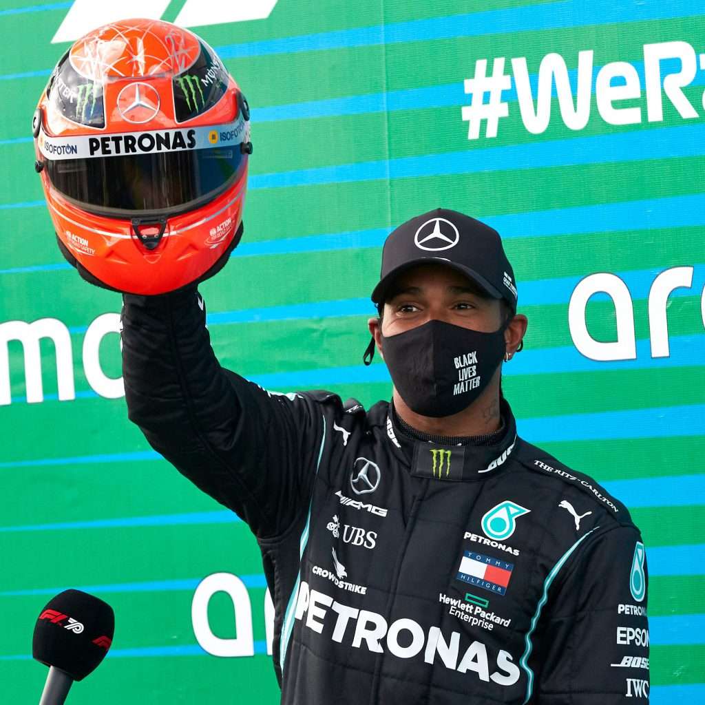 En Nürburgring, triunfo histórico de Hamilton