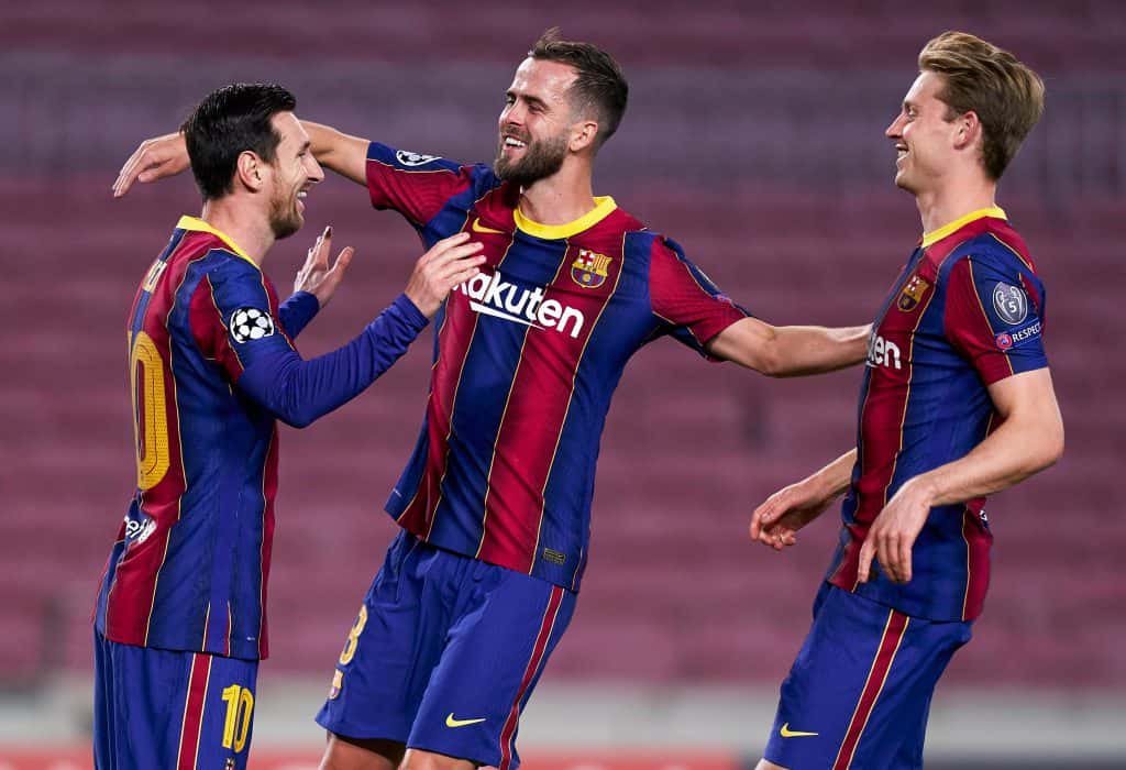 Messi abrió la cuenta en la victoria de Barcelona