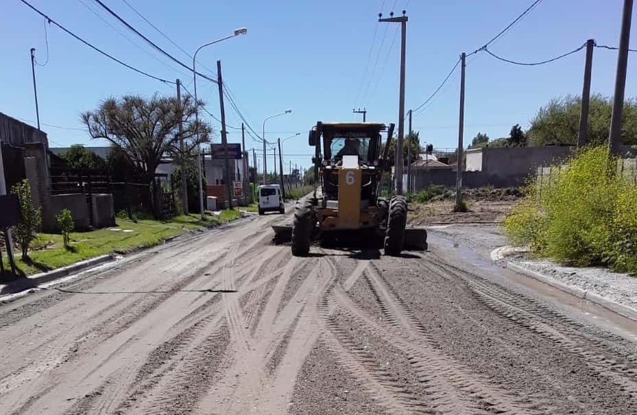 En los últimos 30 días se completaron trabajos de  mejoramiento en más de 25 cuadras de calles de tierra