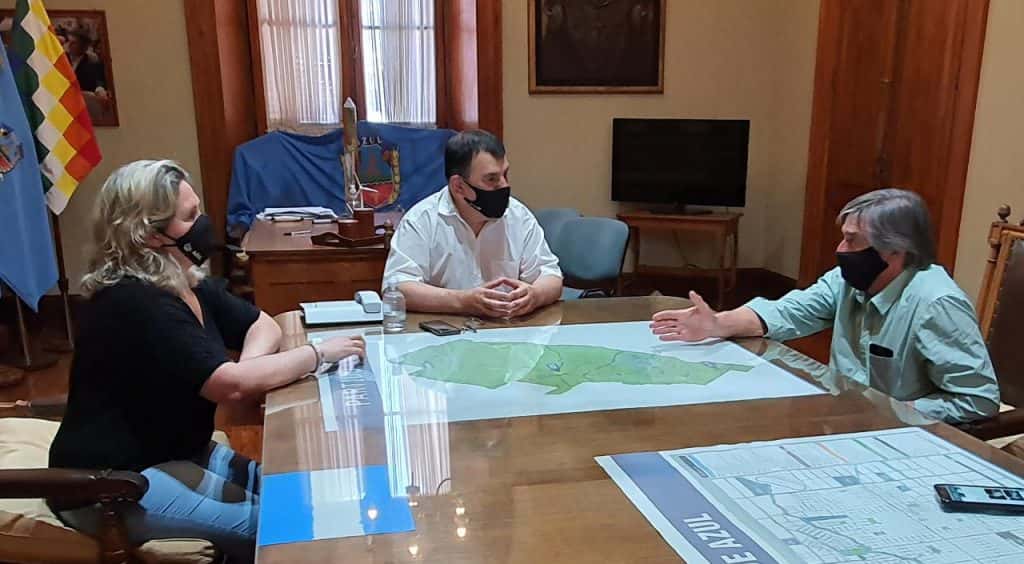 En Azul, Néstor Auza se reunió con el intendente Bertellys y le  adelantó sus planes para la Unicen