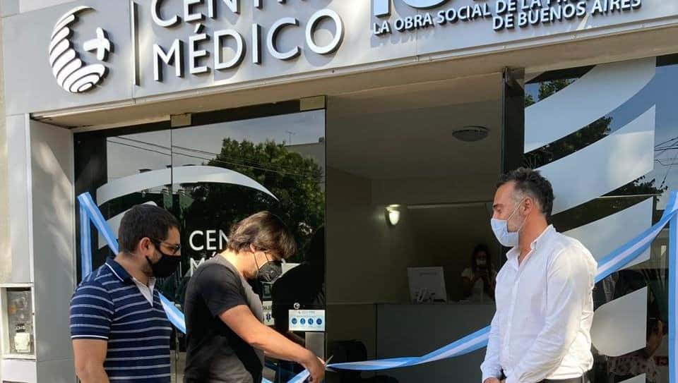 IOMA inauguró un centro médico de atención gratuita para sus afiliados