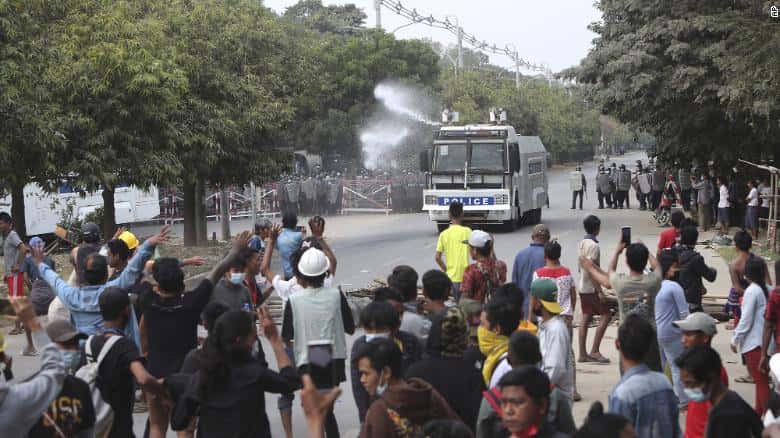 Crecieron las protestas y se agravó la represión en Myanmar