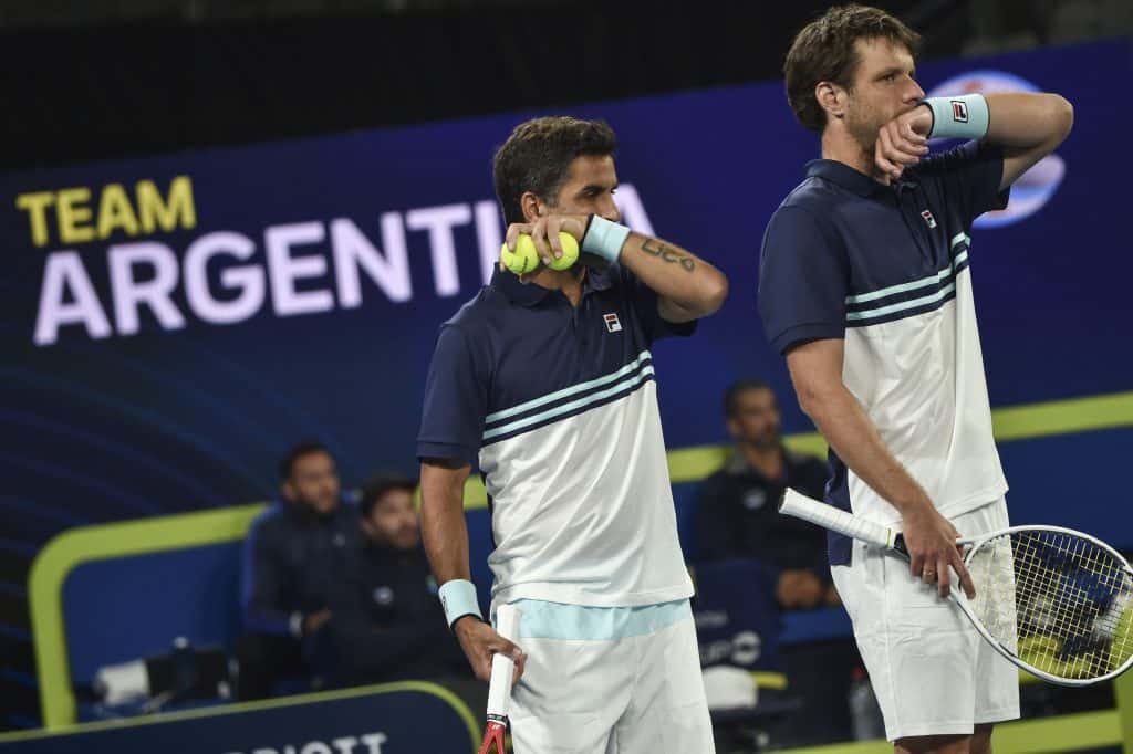 El dobles de Zeballos y González, el único punto de Argentina en el debut de la Copa ATP