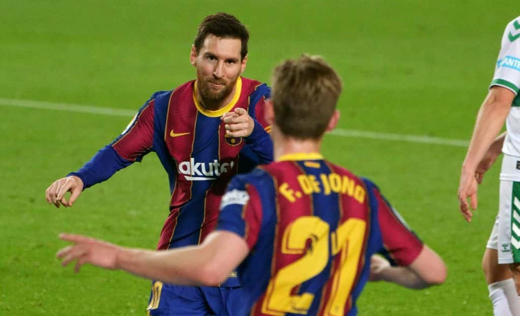 Dos goles de Messi para la victoria de Barcelona