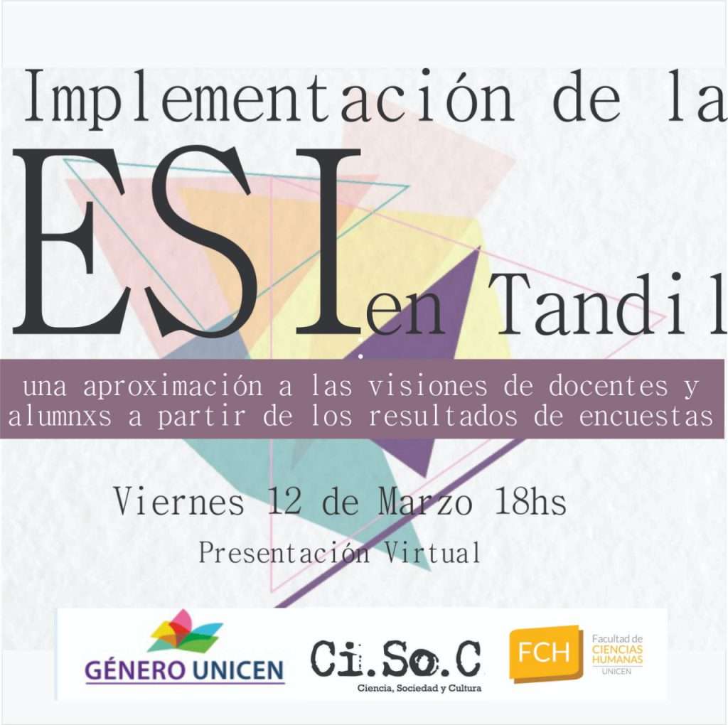 La Unicen presenta los resultados de la investigación “Implementación de la ESI en Tandil”