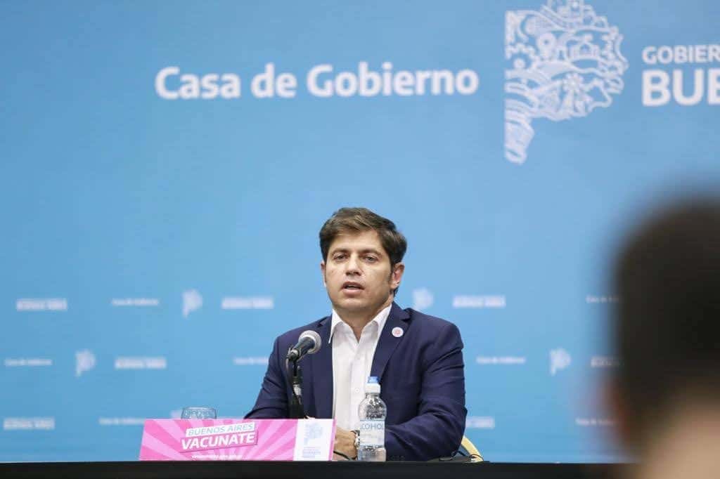 Kicillof confirmó que Provincia acatará las medidas dictadas por Alberto Fernández