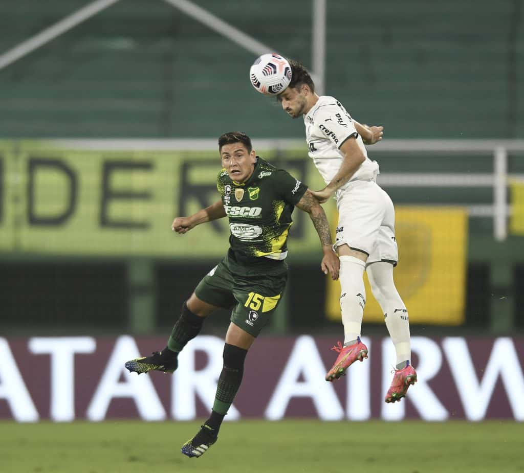 Defensa y Justicia cayó en la ida ante Palmeiras