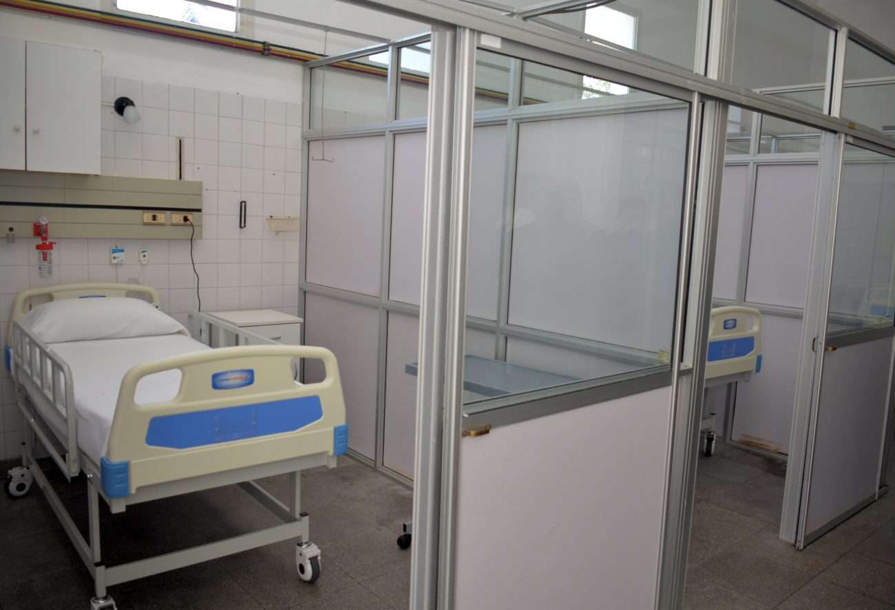 El Hospital sumó nuevas camas para ampliar la capacidad de respuesta ante el aumento de casos