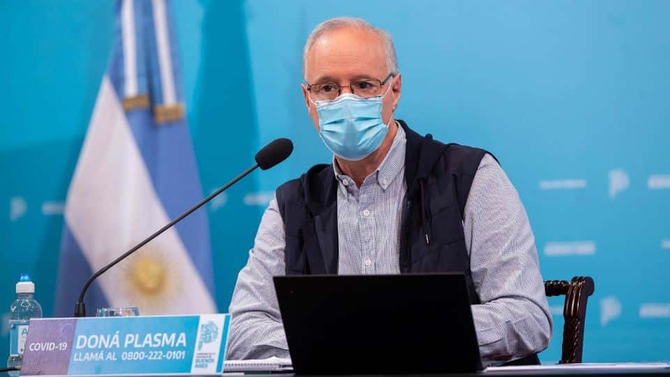 Gollan: "Se inició un proceso de distensión del sistema sanitario" por descenso de casos
