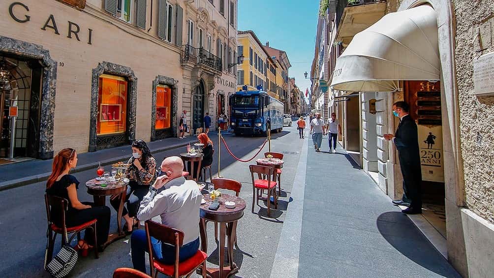 Italia vuelve a recibir turistas europeos y flexibiliza las medidas contra el Covid 19