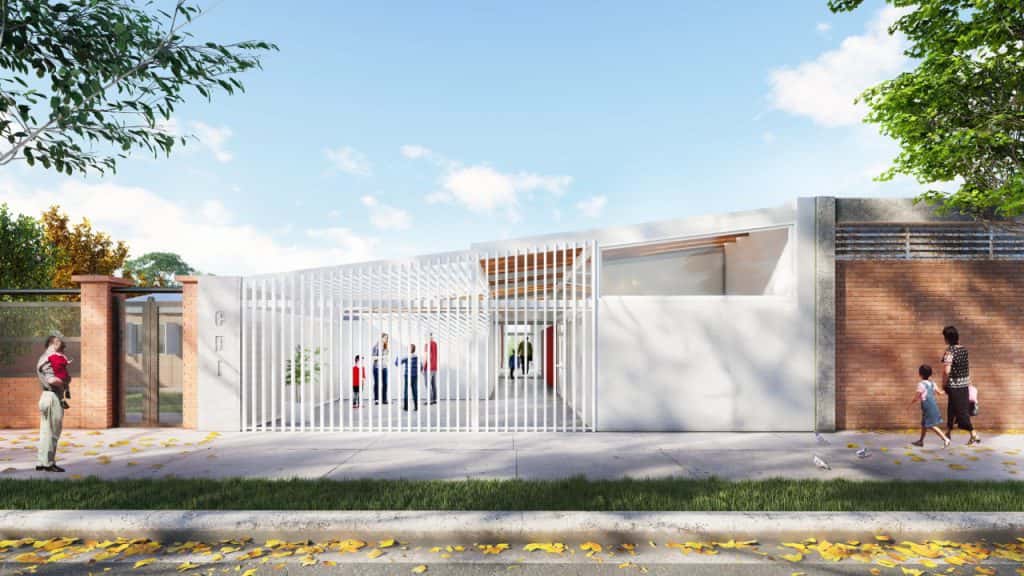 Nación y Municipio firmaron el convenio para construir un Centro de Desarrollo Infantil en el barrio  Palermo