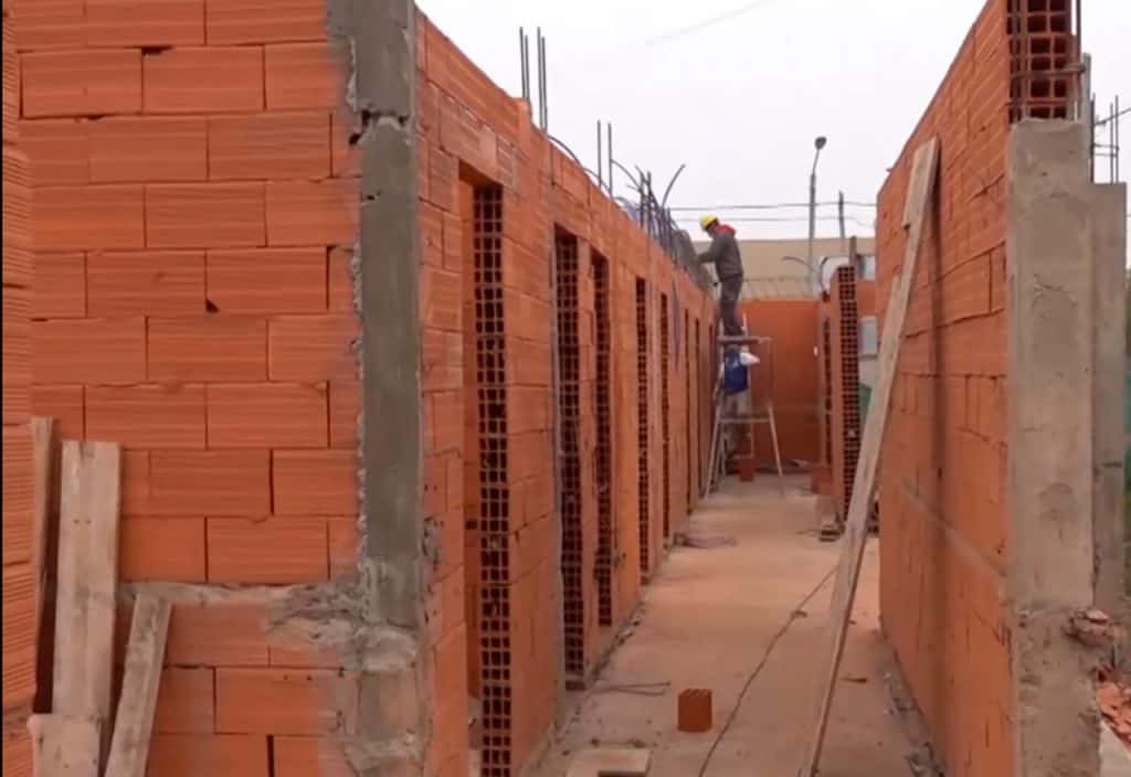 Avanzan los trabajos de construcción del nuevo Centro de Salud del barrio Palermo