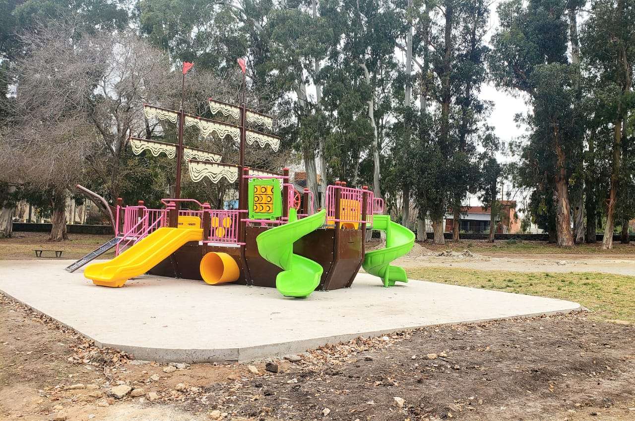 Avanzan las obras en el Parque Soñado de los Niños y esperan concluirlas a la brevedad