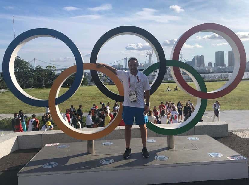 Diego Junqueira y los recuerdos de su experiencia olímpica