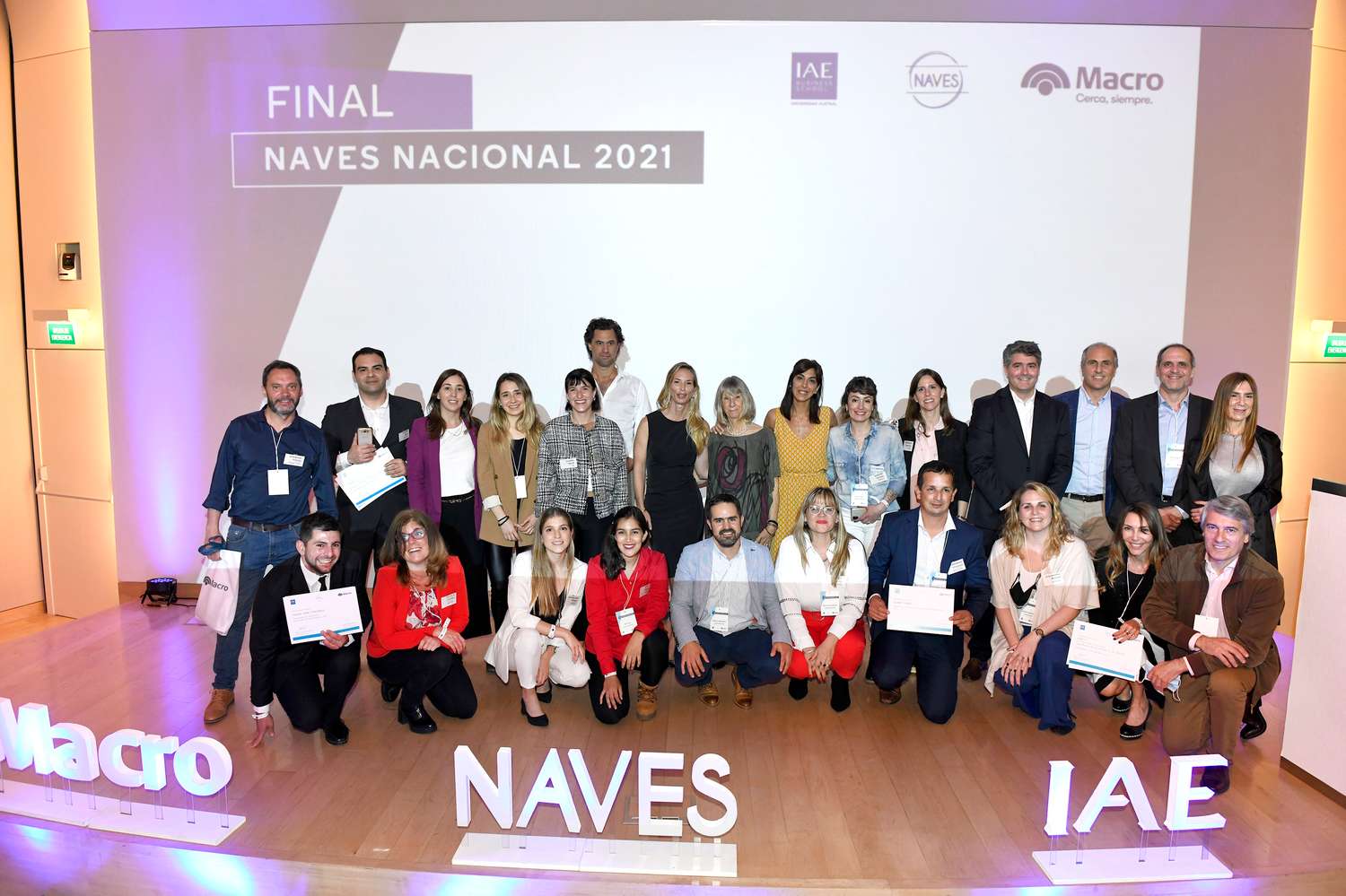 Se realizó la premiación de los ganadores del concurso Naves 2021