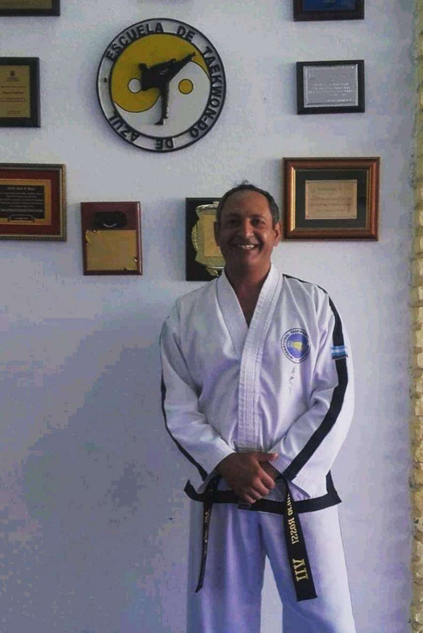 Rossi es el director de la Organización Argentina de Taekwondo.