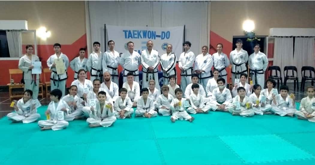 En taekwondo, se llevó a cabo la última mesa examinadora del año