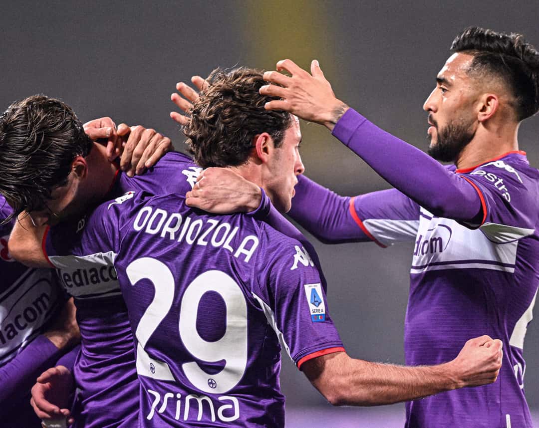 Fiorentina hizo seis goles.