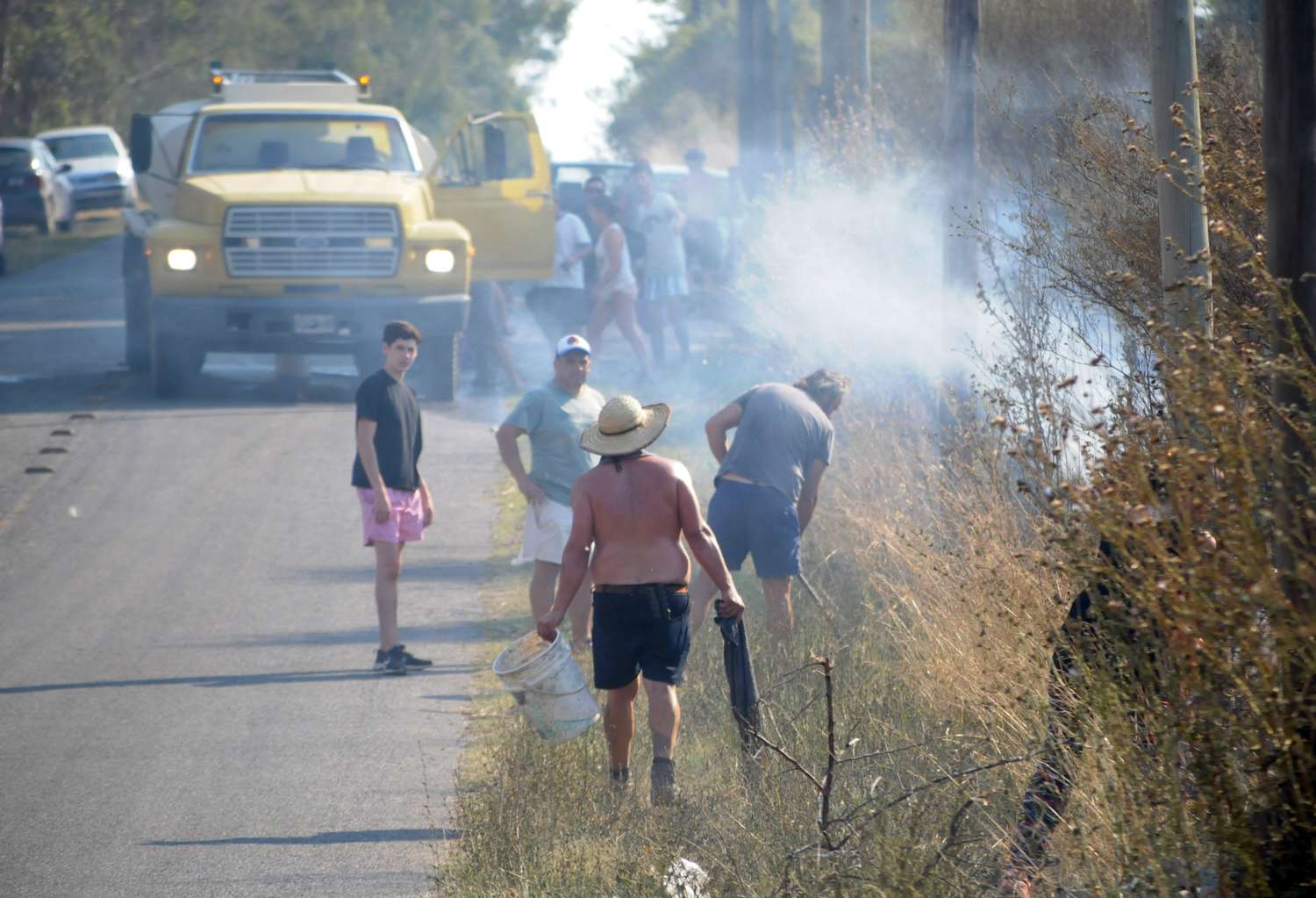 Vecinos de La Elena relataron la odisea que vivieron con los incendios forestales
