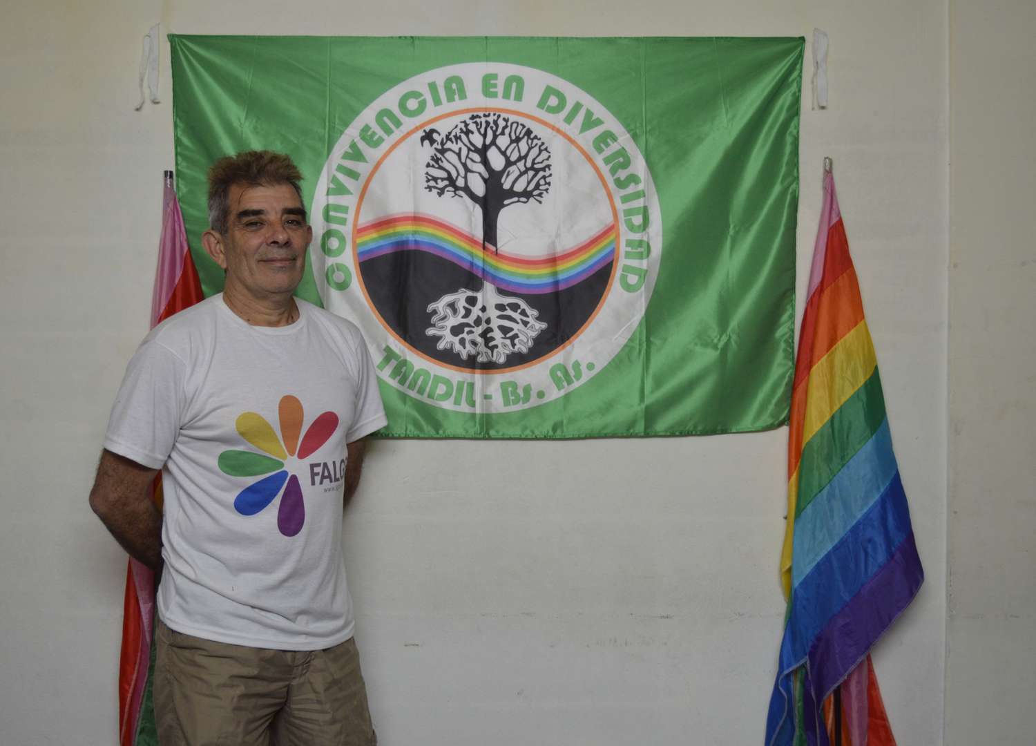 Gustavo Pernicone, experiencias y opiniones como hombre bisexual y presidente de Convivencia en Diversidad