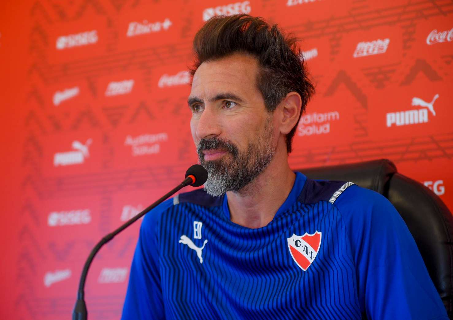 Eduardo Domínguez debuta en Independiente.