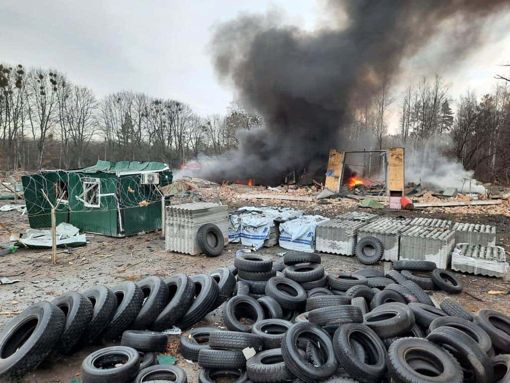 Los combates bordeaban Kiev y Putin llamó a derrocar a Zelenski