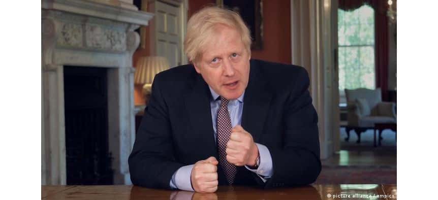 Boris Johnson recibió en Londres a sus pares de Canadá y Países Bajos, Justin Trudeau y Mark Rutte.