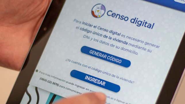 Desde el miércoles se podrá realizar el Censo Digital.