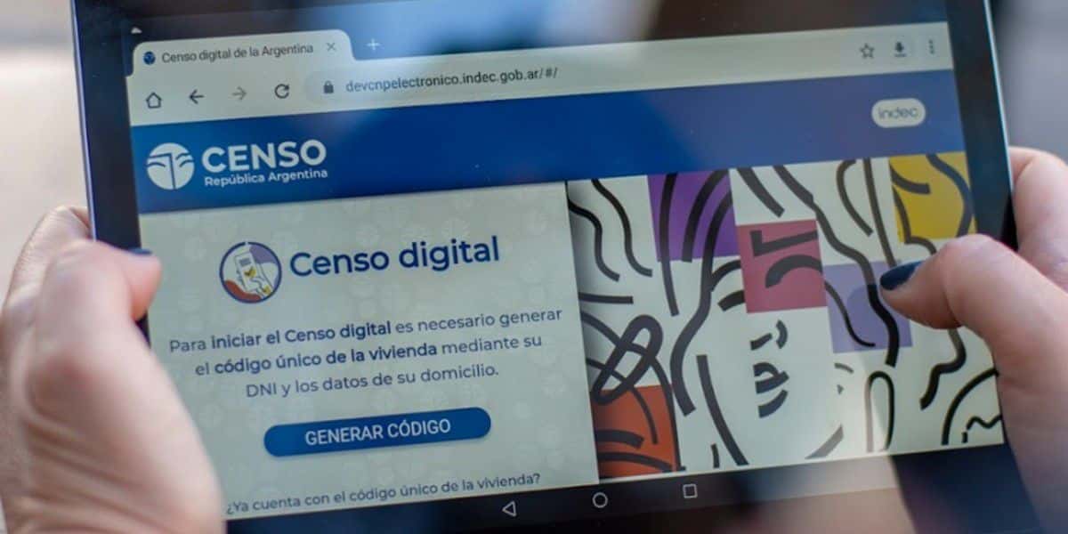 Este miércoles arranca el Censo 2022 digital
