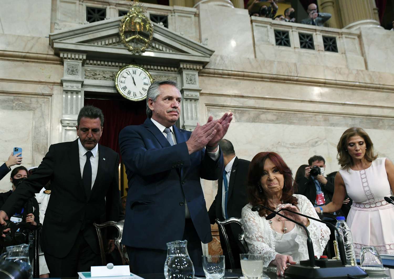 El presidente Alberto Fernández realizó la apertura del 140° período de Sesiones Ordinarias en el Congreso de la Nación.