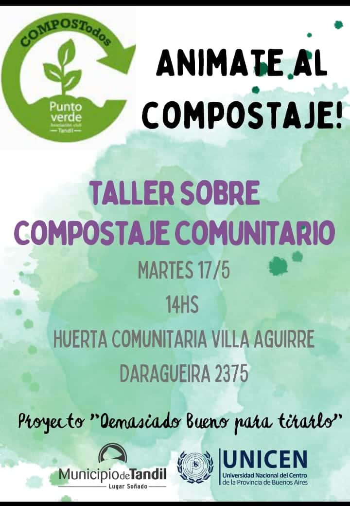 Invitan a una charla abierta y gratuita sobre compostaje