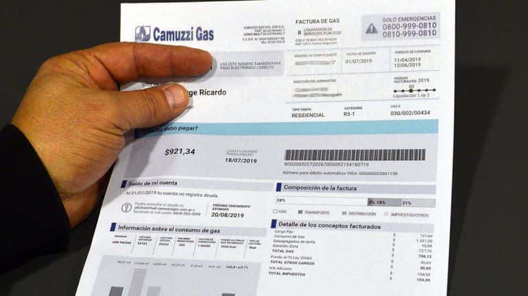 Propusieron un aumento del 20 por ciento para los usuarios de gas sin tarifa social