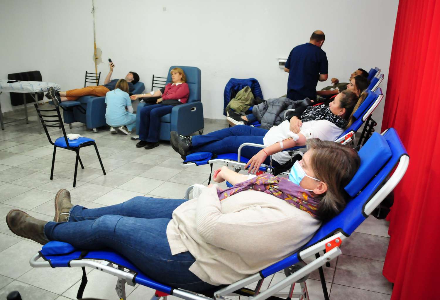 Más de 90 personas concurrieron a donar sangre en la campaña de colecta “40x40”