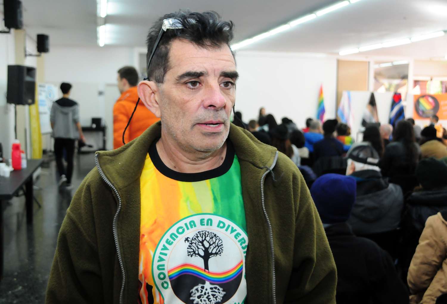 Gustavo Pernicone, coordinador del Centro de Testeos Rápidos de VIH e integrante de Convivencia en Diversidad Tandil.