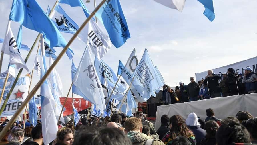 La UTEP hizo acto en Puente Pueyrredón, a 20 años de la muerte de Kosteki y Santillán