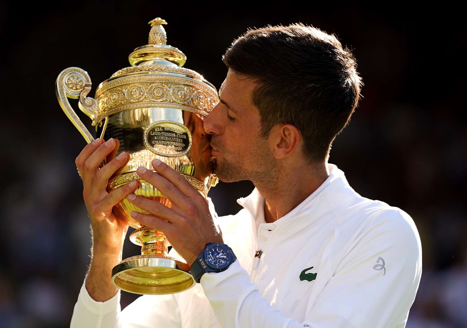 Djokovic ganó Wimbledon hace dos semanas.