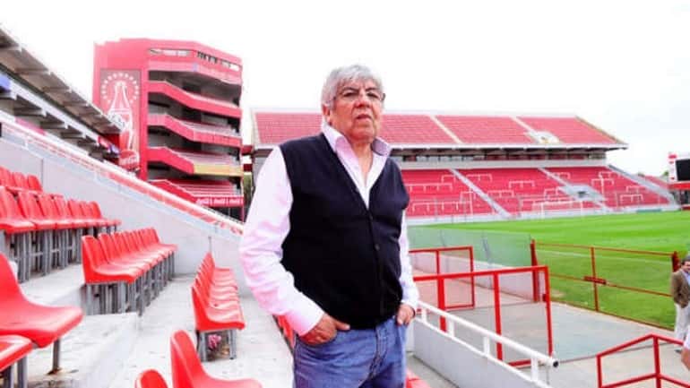 Moyano, presidente de Independiente.