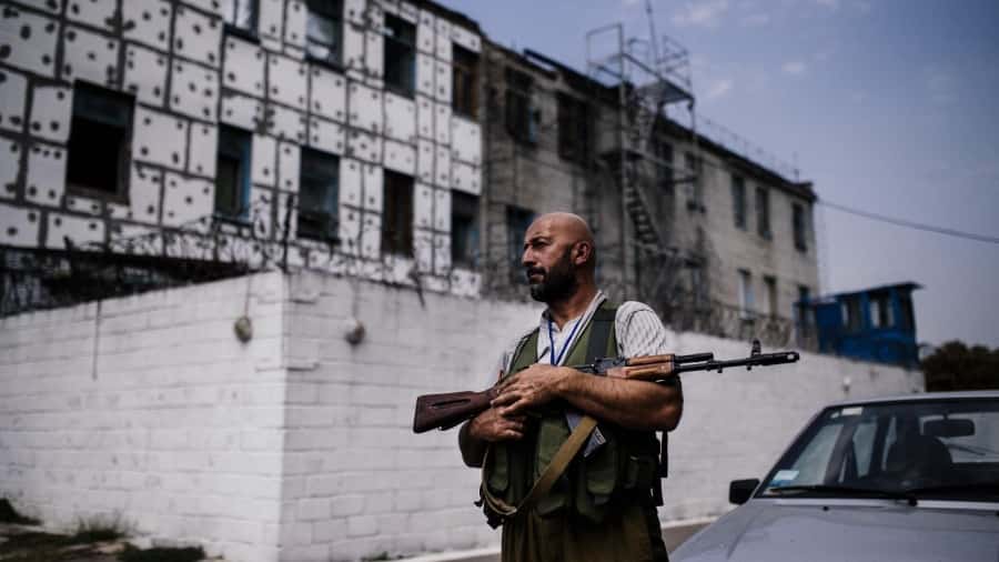 La prisión atacada está cerca de la localidad de Olenivka, a unos 30 kilómetros al sudoeste de Donetsk.