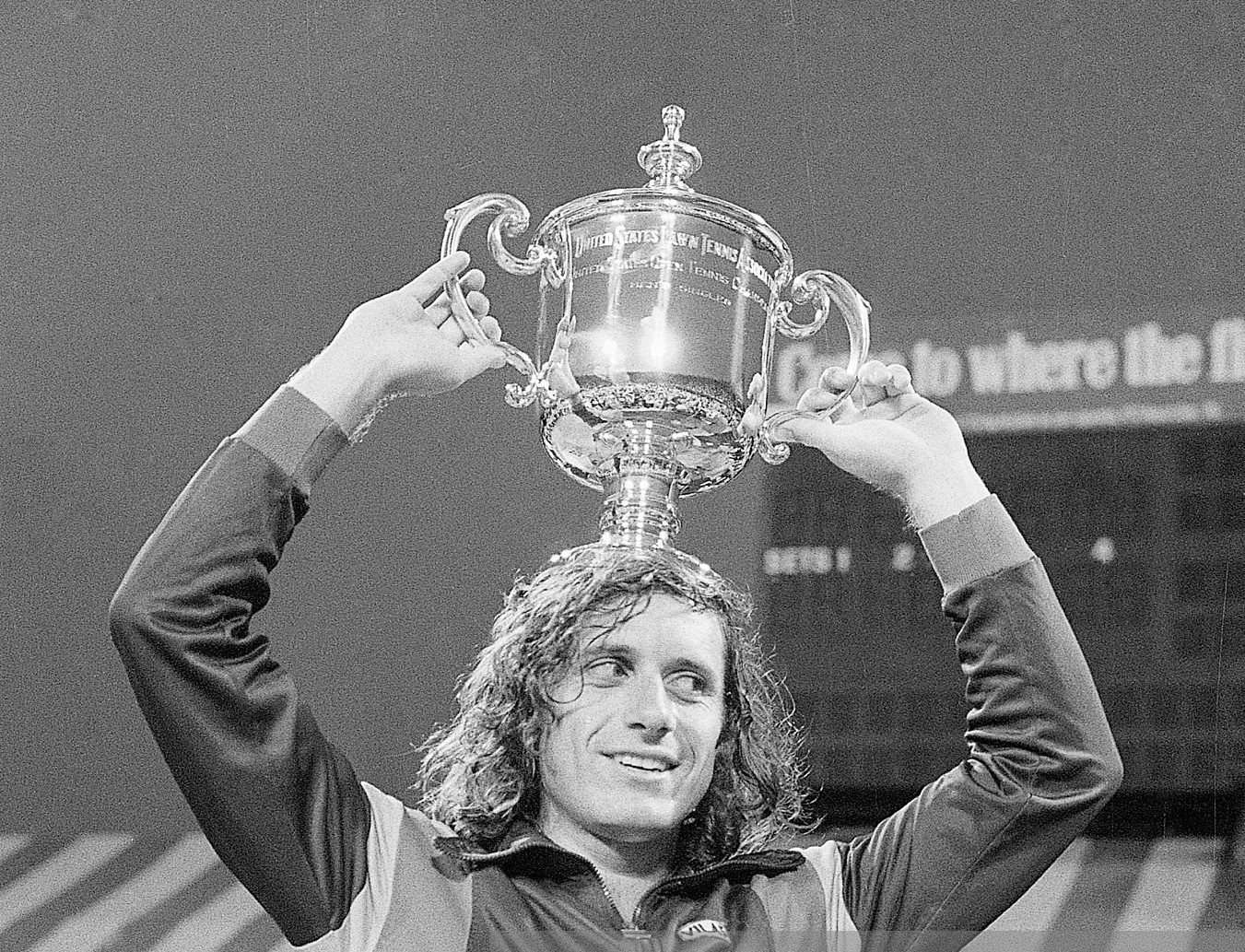 Vilas uno de los títulos más significativos de los 62 que ganó en su carrera, el US Open de 1977.
