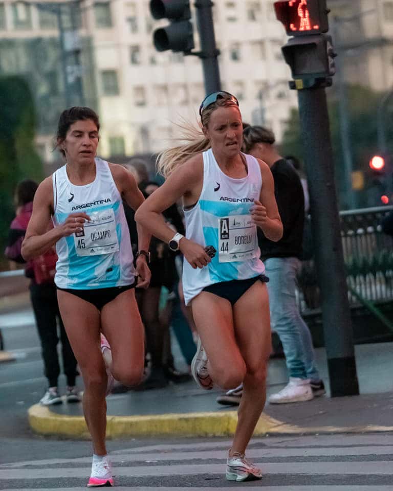 Florencia Borelli quebró el récord sudamericano de los 21K.