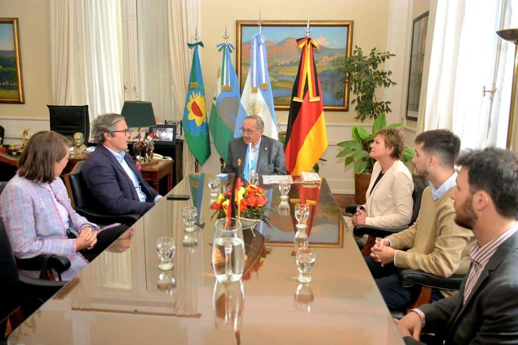 El Intendente recibió al embajador de Alemania en Argentina que llegó de visita a la ciudad