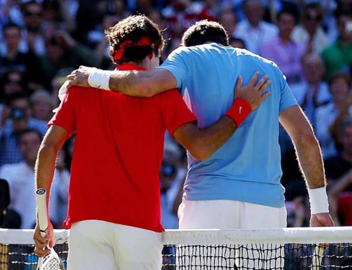 "Hiciste del tenis un deporte único", el mensaje de Del Potro a Federer