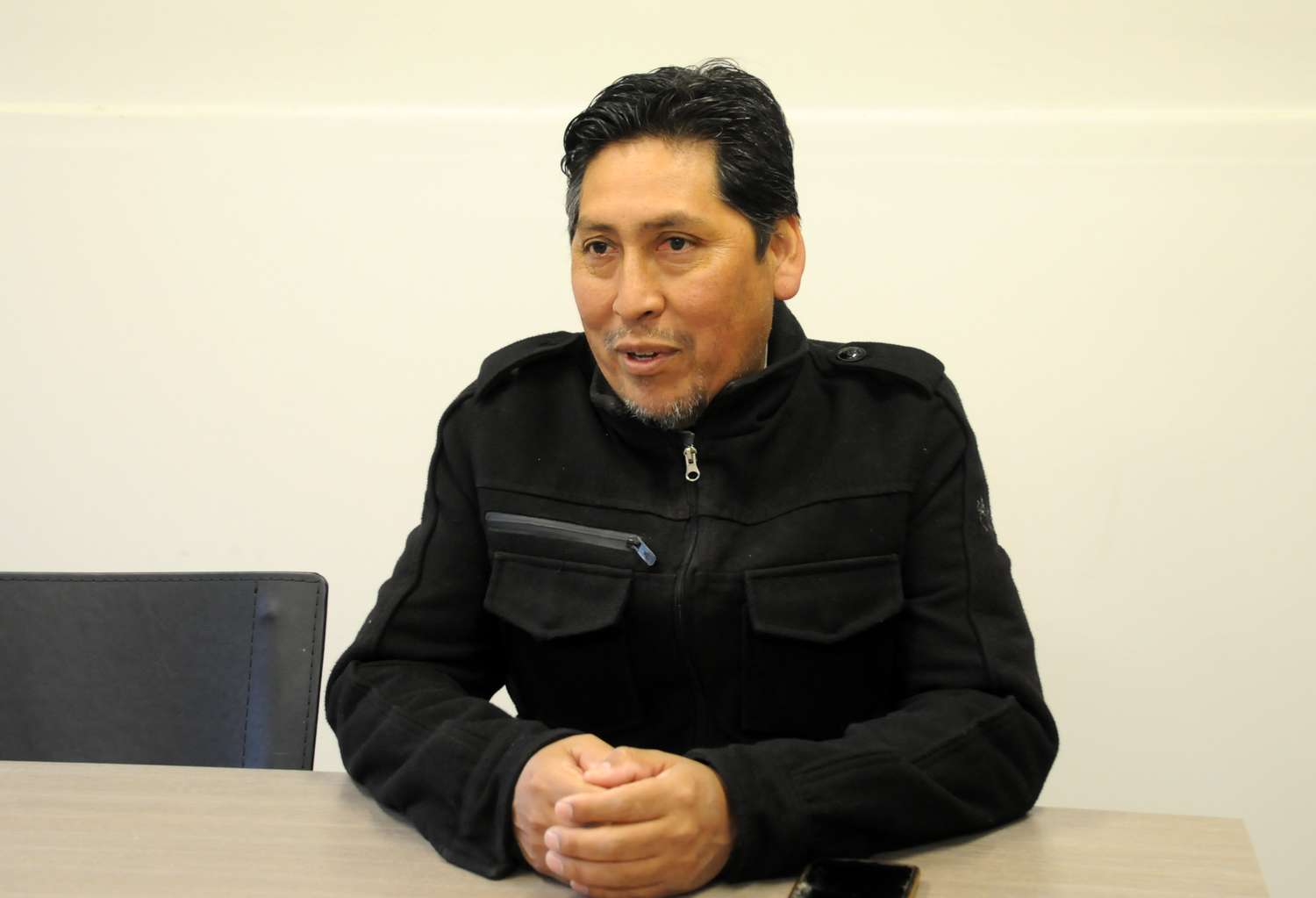 Germán Menacho, presidente de la Unión de Colectividades de Tandil