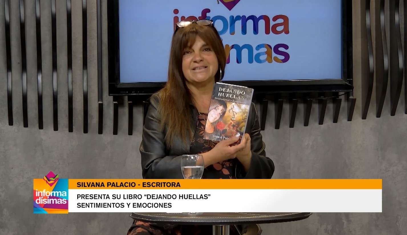 Silvana Palacio presenta su libro "Dejando huellas sentimientos y emociones"